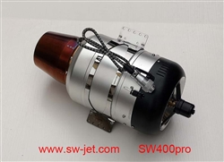 Swiwin Turbine SW-400Pro 40kg/400N Thrust, Brushless Starter and Fuel Pump