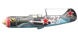 TopRCModel  Lavochkin La-7, Scale Full Composite ARF