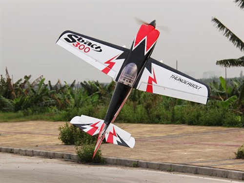 Sbach 50cc Aerobatic, CF components DragonRC